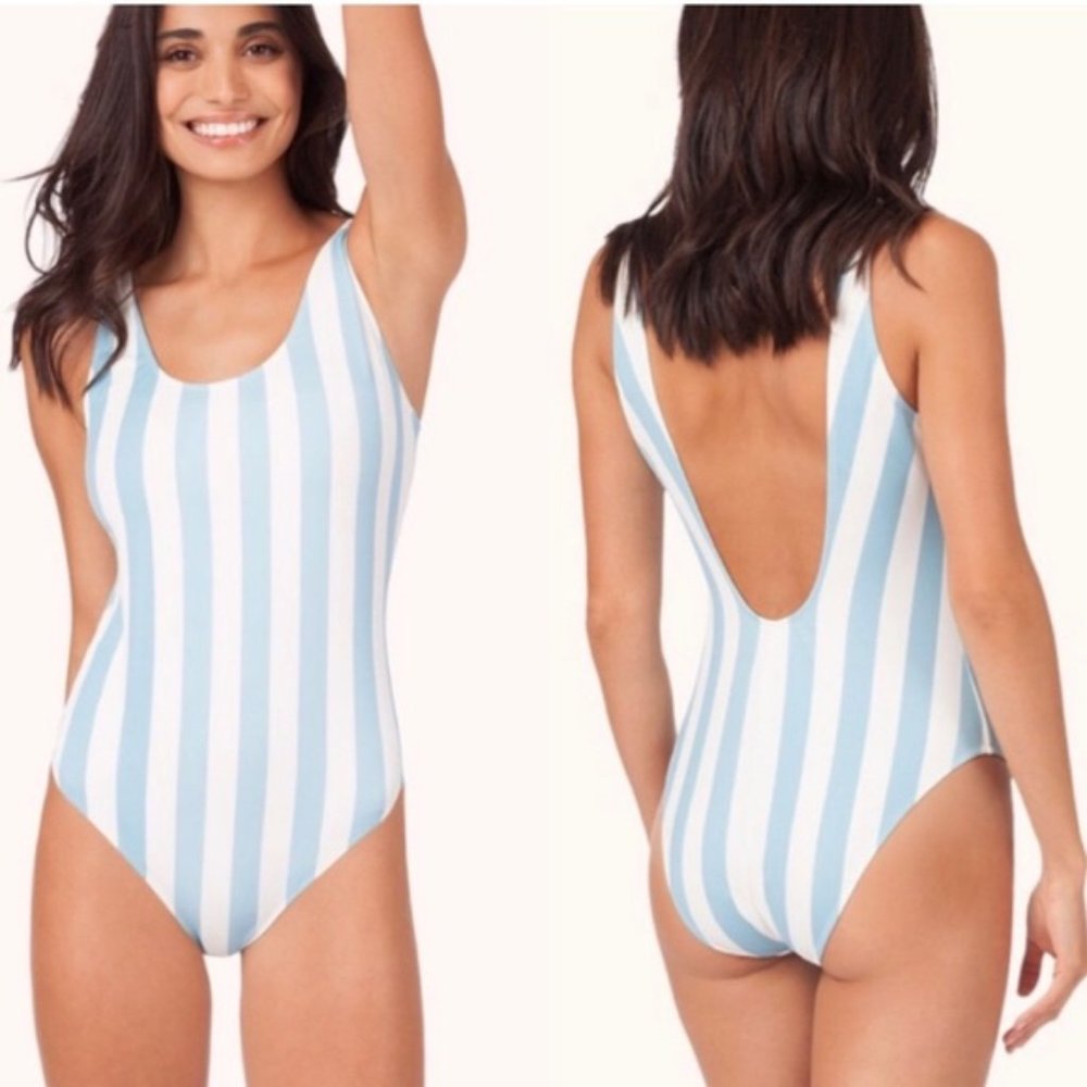 Lively the tank one piece in Cabana Stripe